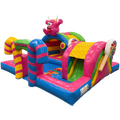Kids Zone Cookie Monster Fuchsia Chateau Gonflable