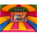 Kids Zone Cookie Monster Fuchsia Chateau Gonflable