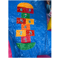 Kids Zone Cookie Monster Fuchsia Chateau Gonflable