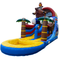 Petit Toboggan Bateau Pirate Château Gonflable