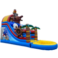 Petit Toboggan Bateau Pirate Château Gonflable