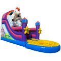 Petit Toboggan Licorne Château Gonflable