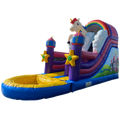 Petit Toboggan Licorne Château Gonflable