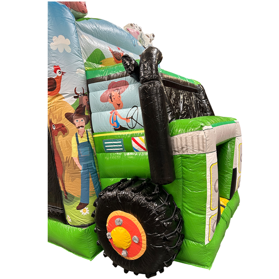 Close up tractor