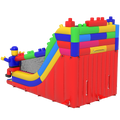 Toboggan Maxi Blocs Colorés Château Gonflable