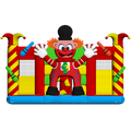 Multiplay Maxi 2 Toboggans Clown Chateau Gonflable