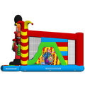 Multiplay Maxi 2 Toboggans Clown Chateau Gonflable