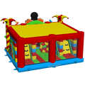 Multiplay Maxi 2 Toboggans Clown Chateau Gonflable
