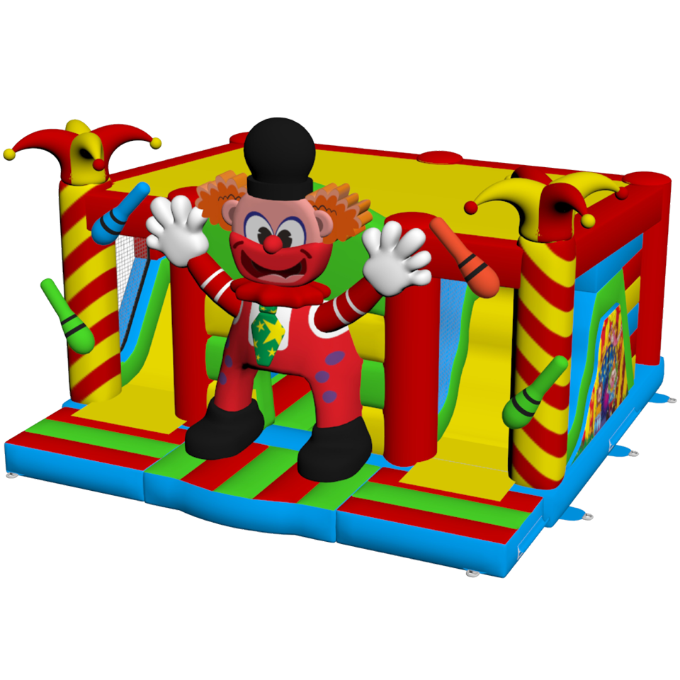 Multiplay Maxi 2 Toboggans Clown