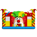 Multiplay Maxi 2 Toboggans Tête De Clown Chateau Gonflable