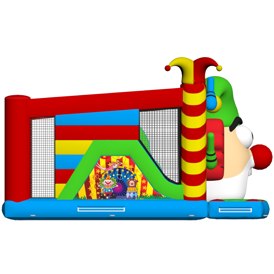 Multiplay Maxi 2 Toboggans Tête de Clown