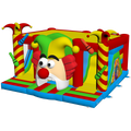 Multiplay Maxi 2 Toboggans Tête De Clown Chateau Gonflable