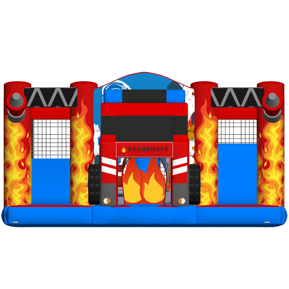 Multiplay Maxi 2 Toboggans Camion de Pompiers