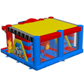 Multiplay Maxi 2 Toboggans Pompiers Chateau Gonflable