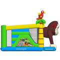 Multiplay Maxi 2 Toboggans Gorille Chateau Gonflable