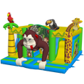 Multiplay Maxi 2 Toboggans Gorille Chateau Gonflable