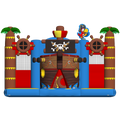 Multiplay Maxi 2 Toboggans Bateau Pirate Chateau Gonflable