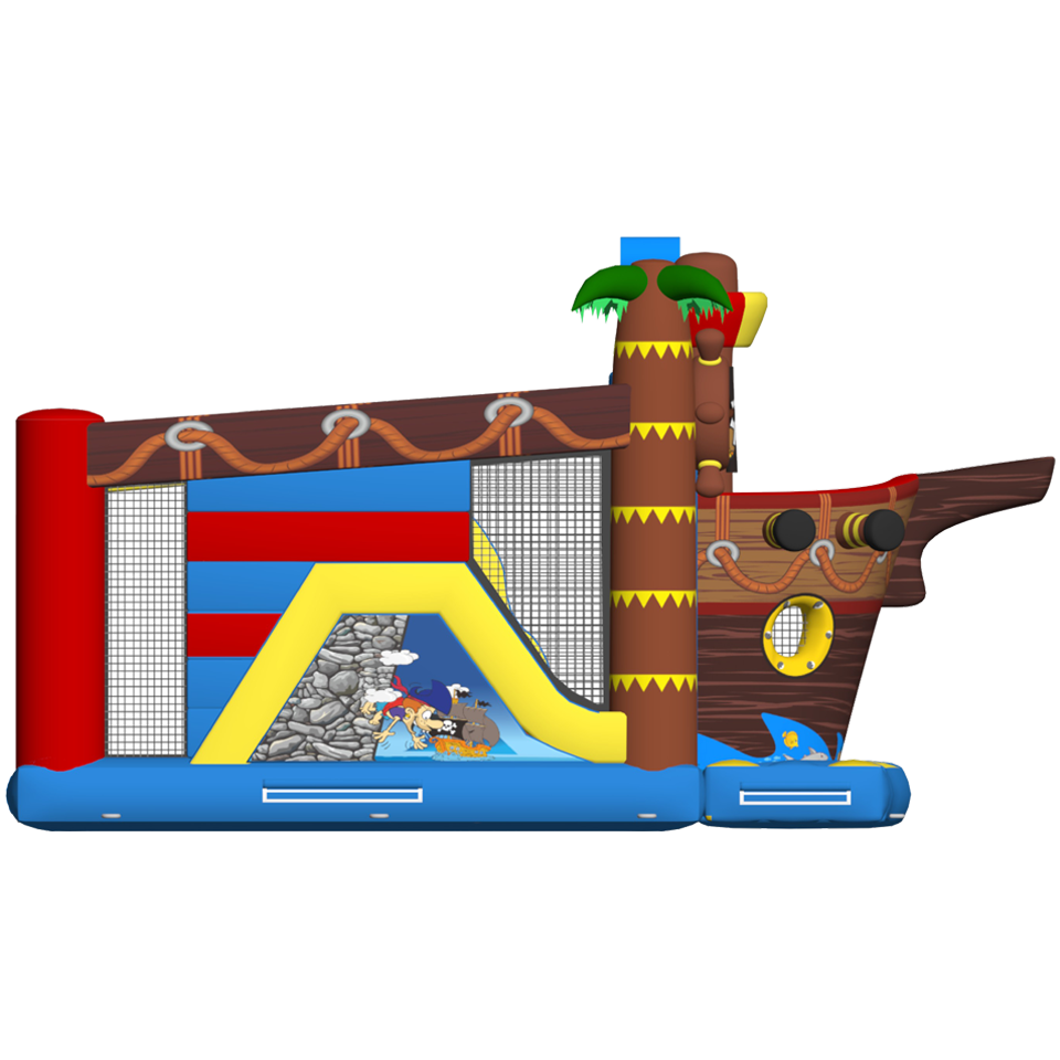 Multiplay Maxi 2 Toboggans Bateau Pirate