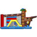 Multiplay Maxi 2 Toboggans Bateau Pirate Chateau Gonflable