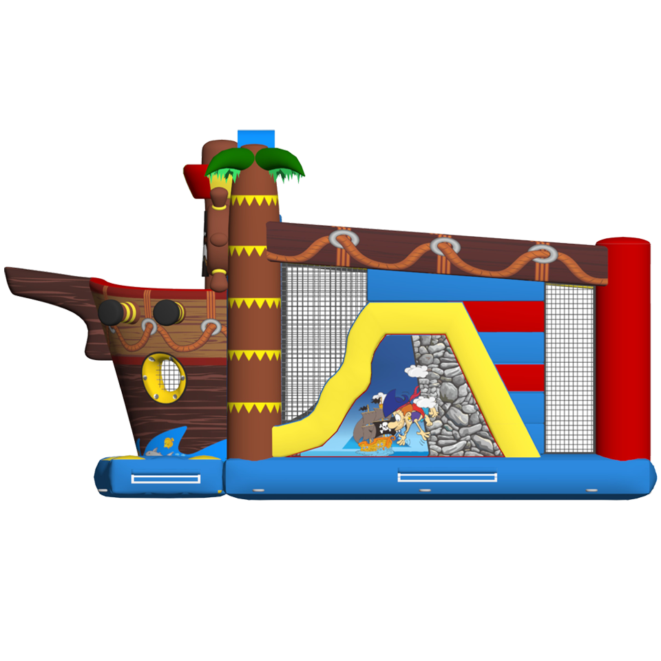Multiplay Maxi 2 Toboggans Bateau Pirate