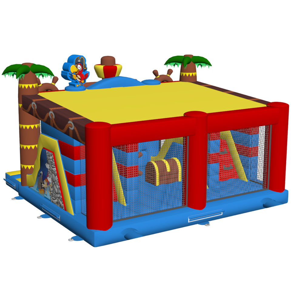 Multiplay Maxi 2 Toboggans Bateau Pirate