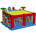 Multiplay Maxi 2 Toboggans Bateau Pirate Chateau Gonflable