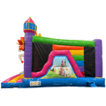 Multiplay Maxi 2 Toboggans Licorne Chateau Gonflable