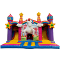 Multiplay Maxi 2 Toboggans Licorne Chateau Gonflable