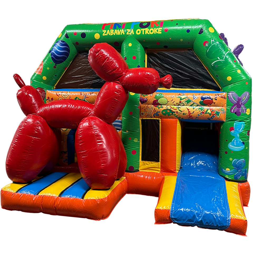 Multiplay Maxi Chien Rouge Gonflable