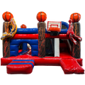 Multiplay Maxi Basket Chateau Gonflable Sans Toit