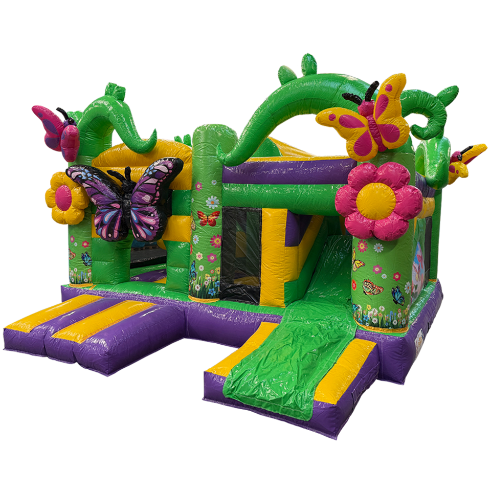 Château Gonflable Maxi Papillon Multiplay Sans Toit