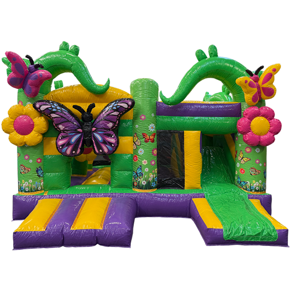 Château Gonflable Maxi Papillon Multiplay Sans Toit