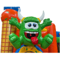 Multiplay Maxi Cookie Monster Chateau Gonflable Sans Toit