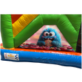Multiplay Maxi Cookie Monster Chateau Gonflable Sans Toit
