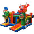 Multiplay Maxi Cookie Monster Chateau Gonflable Sans Toit