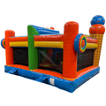 Multiplay Maxi Cookie Monster Chateau Gonflable Sans Toit