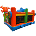 Multiplay Maxi Cookie Monster Chateau Gonflable Sans Toit