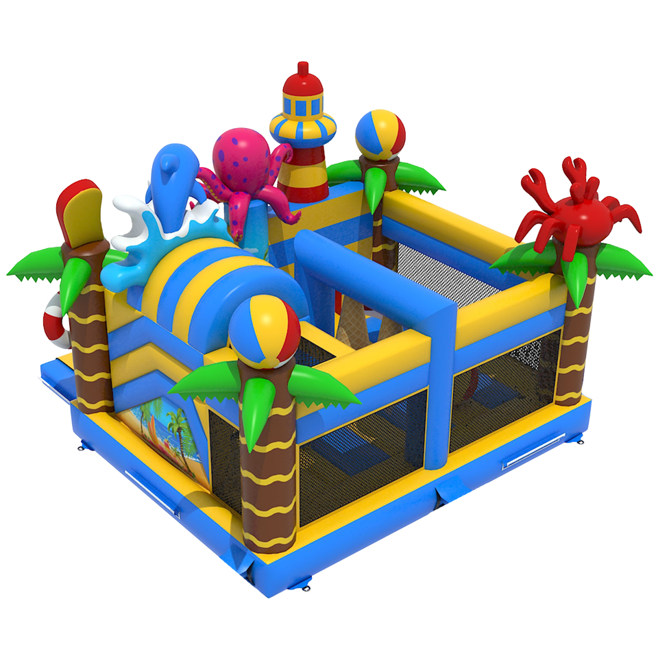 Multiplay Maxi Papillon Sans Toit Château Gonflable 