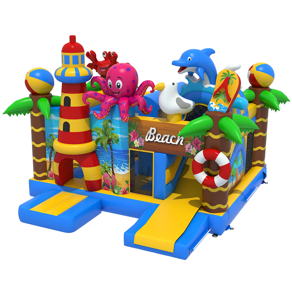 Multiplay Maxi Papillon Sans Toit Château Gonflable 