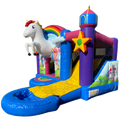 Multiplay Mini Unicorn Springkasteel