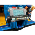 Multiplay Maxi 2 Toboggans Police Chateau Gonflable