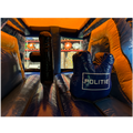 Multiplay Maxi 2 Toboggans Police Chateau Gonflable
