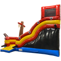 Toboggan Bateau Pirate Grand Château Gonflable
