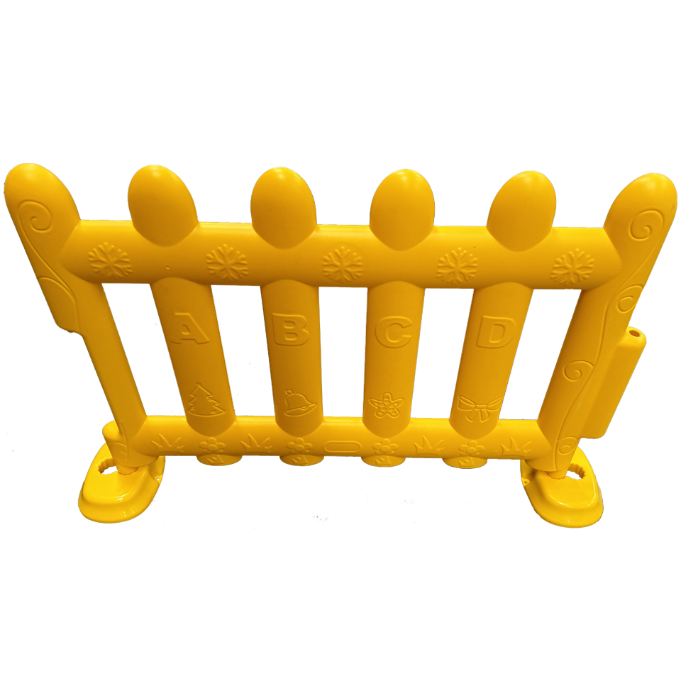 Portillons en Plastique Jaune