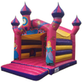 Princesse Chateau Gonflable Midi Avec Toboggan