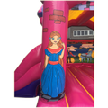 Princesse Chateau Gonflable Midi Avec Toboggan