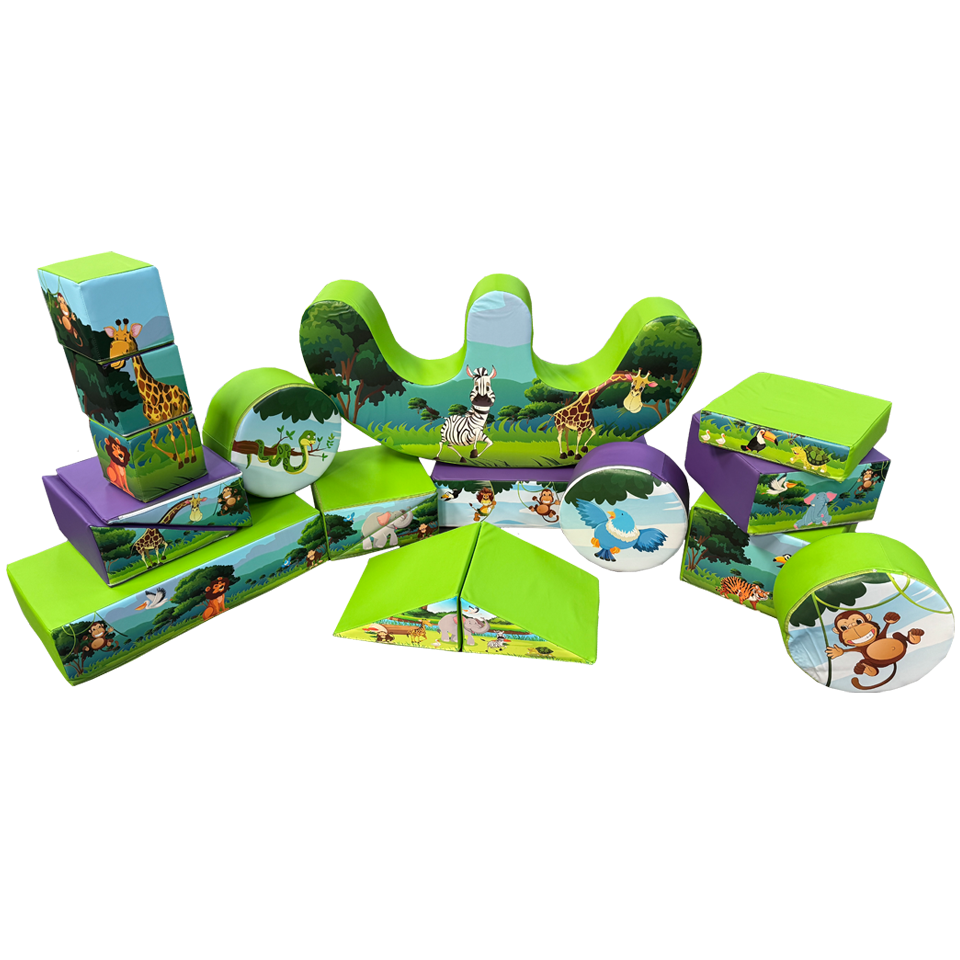Ensemble de jeu doux La Jungle