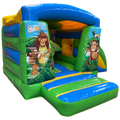 Square Mini Os Jungle Springkasteel