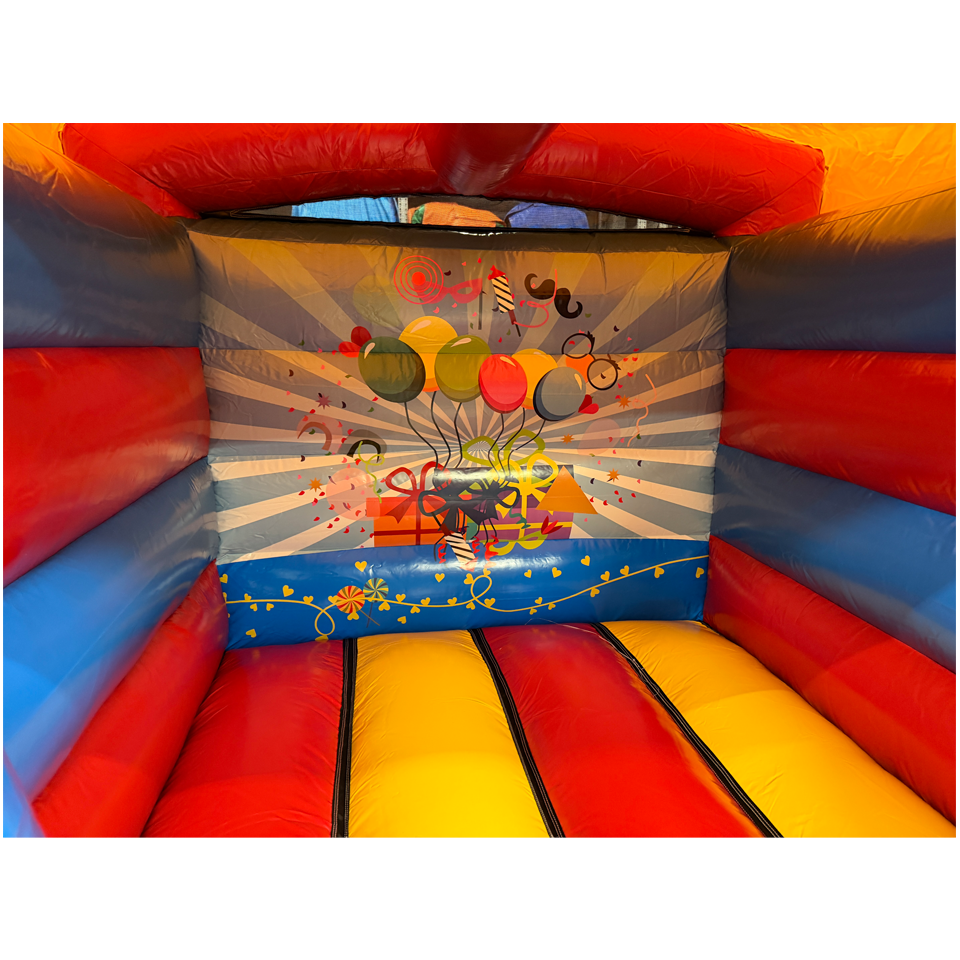 Château gonflable de fête mini carré