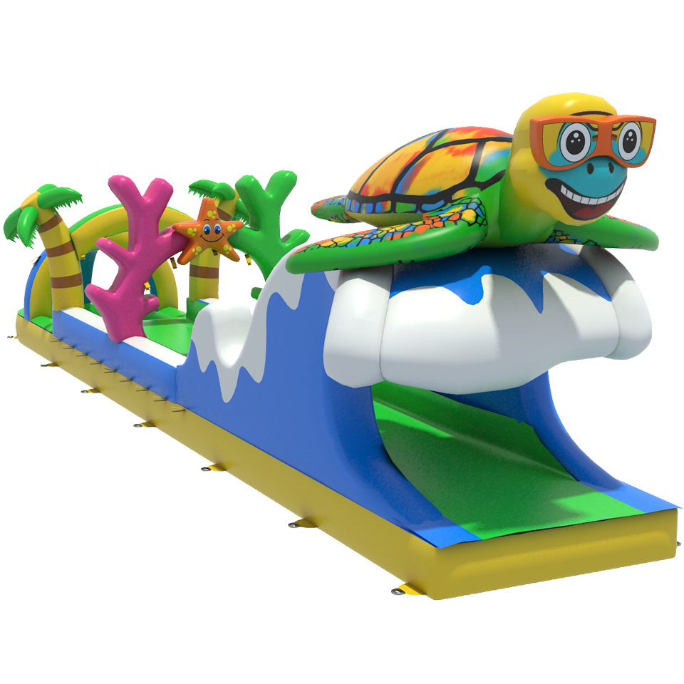 Belly Slide Sea Turtle